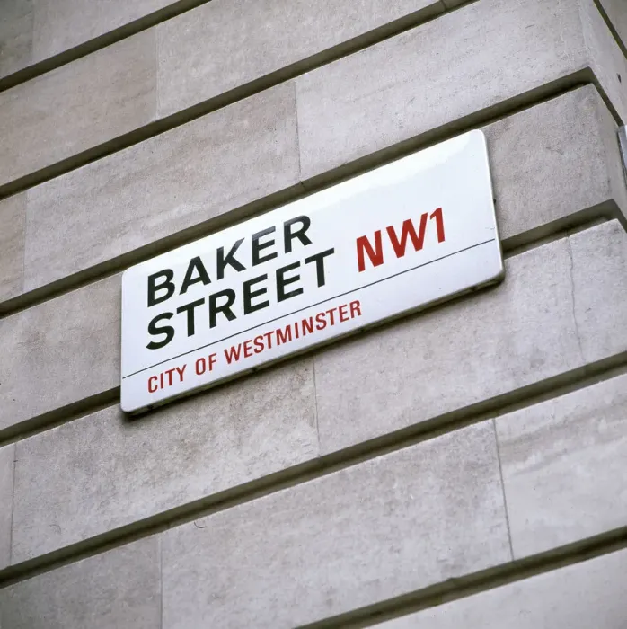 Framed Print : Baker Street, NW1, London - Street sign Framed Print : Baker Street, NW1, London - Street sign