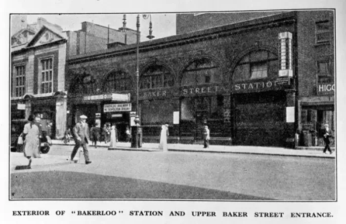 Framed Print : Baker Street Station, Marylebone Road, London Framed Print : Baker Street Station, Marylebone Road, London