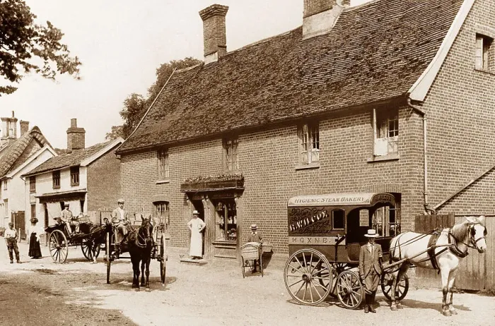Framed Print : Bakery, Hoxne Framed Print : Bakery, Hoxne