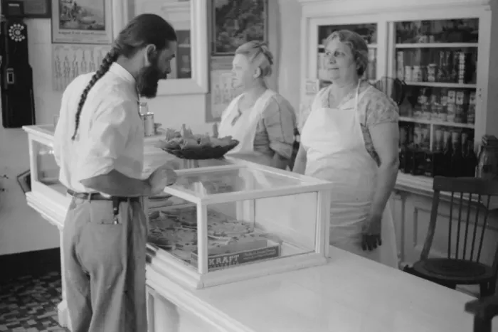 Framed Print : Bakery shop at House of David, Benton Harbor, Michigan Framed Print : Bakery shop at House of David, Benton Harbor, Michigan