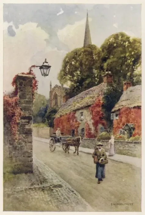 Framed Print : Bakewell Street