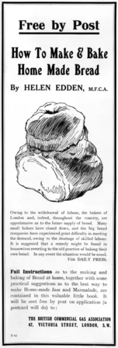 Framed Print : Baking your own bread, WW1 Framed Print : Baking your own bread, WW1