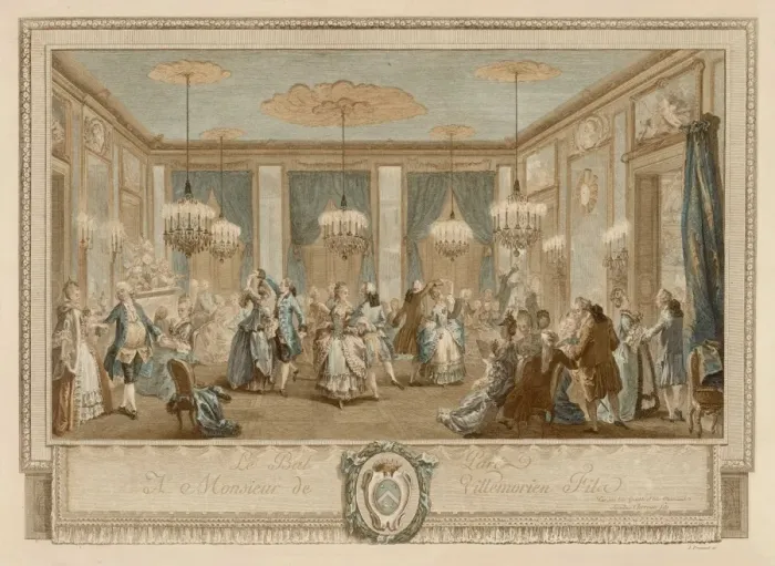 Framed Print : Bal Pare, C18 France Framed Print : Bal Pare, C18 France