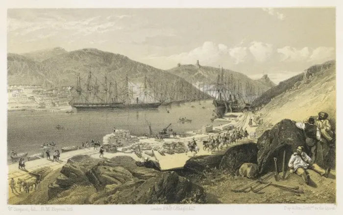 Framed Print : Balaklava, Harbour Framed Print : Balaklava, Harbour