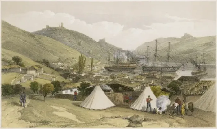 Framed Print : Balaklava, the Port Framed Print : Balaklava, the Port