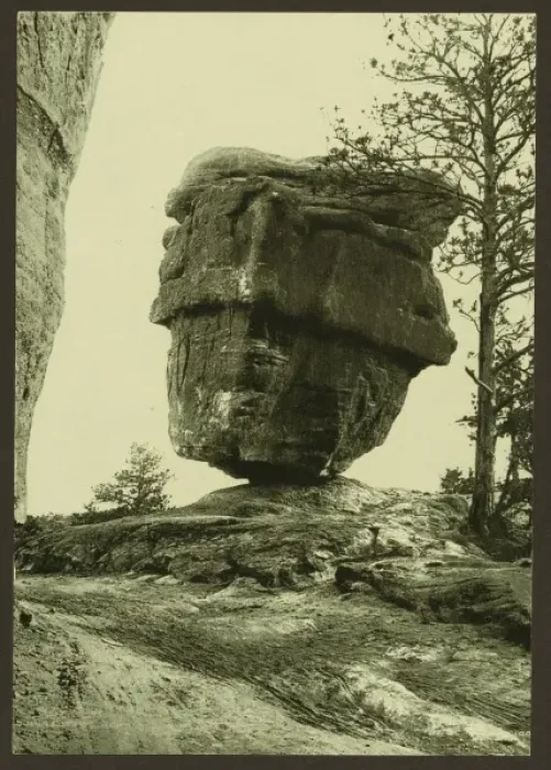 Framed Print : Balanced Rock, Garden of the Gods Framed Print : Balanced Rock, Garden of the Gods