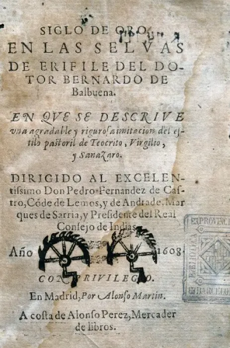 Framed Print : BALBUENA, Bernardo de (1568-1627) Framed Print : BALBUENA, Bernardo de (1568-1627)