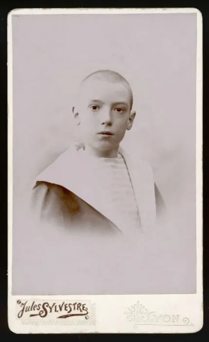 Framed Print : Bald French Boy C1870S Framed Print : Bald French Boy C1870S