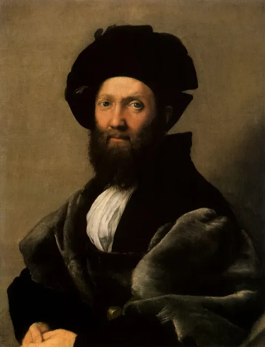 Framed Print : Baldassare Castiglione Date: 1515 Framed Print : Baldassare Castiglione Date: 1515