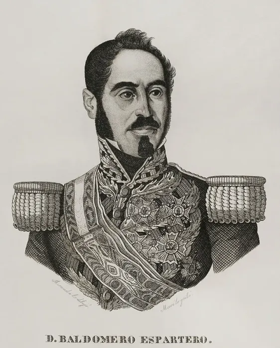 Framed Print : Baldomero Espartero - Spanish military and politician Framed Print : Baldomero Espartero - Spanish military and politician