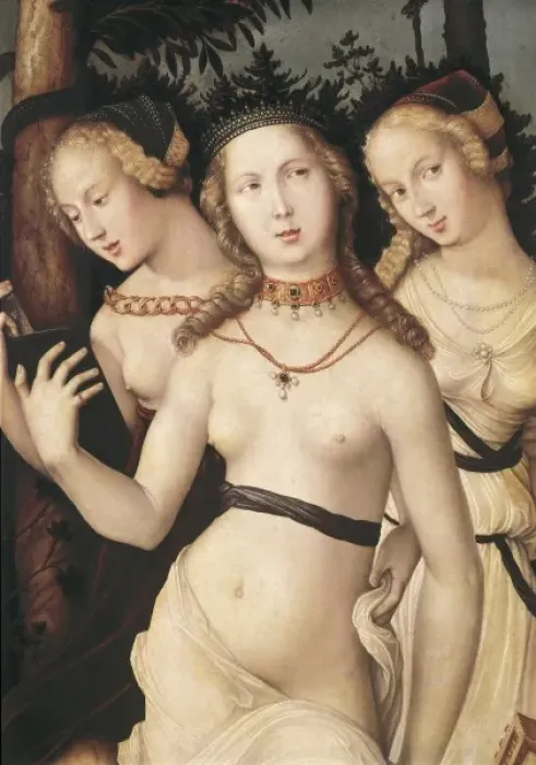 Framed Print : BALDUNG GRIEN, Hans (1485-1544). The Harmony Framed Print : BALDUNG GRIEN, Hans (1485-1544). The Harmony