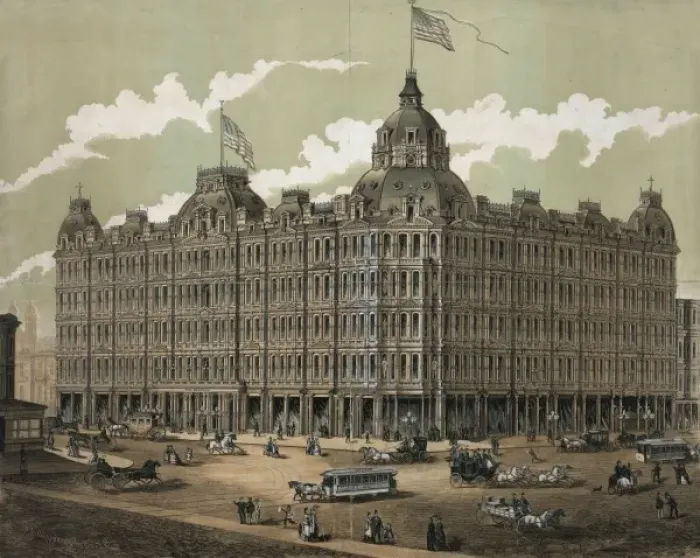 Framed Print : The Baldwin hotel and theater, S. F Framed Print : The Baldwin hotel and theater, S. F