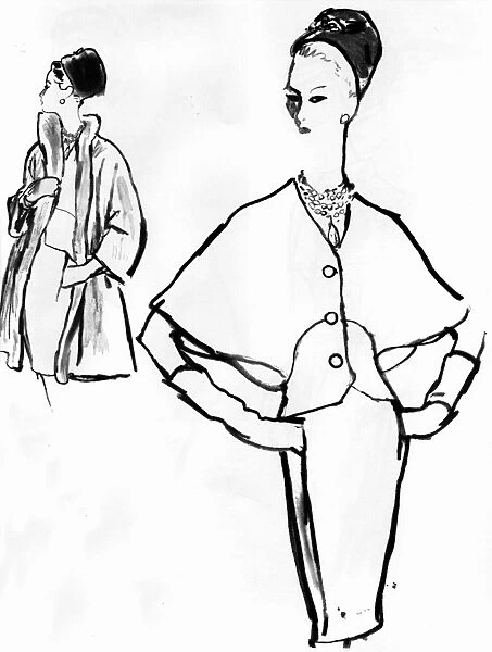 Balenciaga fashion, 1964