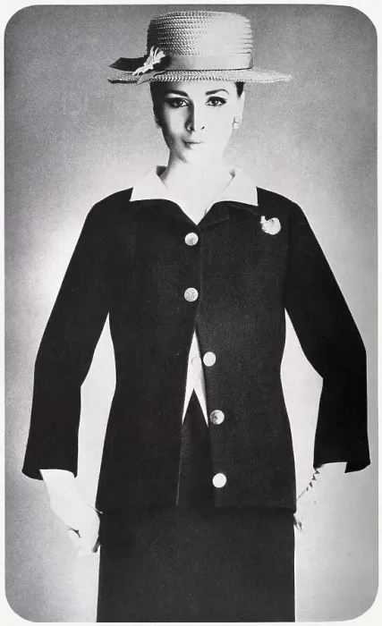 Framed Print : Balenciaga Fashion 1965 Framed Print : Balenciaga Fashion 1965