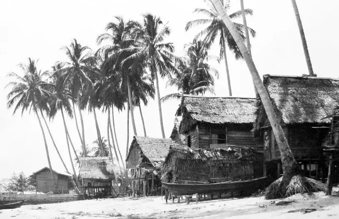Framed Print : Bali village in the 1920s Framed Print : Bali village in the 1920s