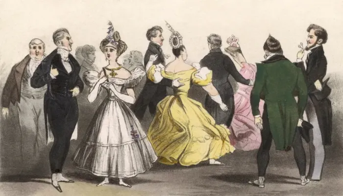 Framed Print : BALL AT ALMACKs 1815 Framed Print : BALL AT ALMACKs 1815