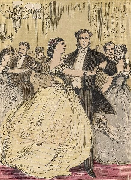 Ball Scene, Circa 1860