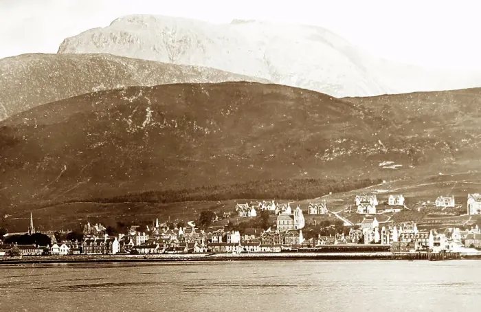 Framed Print : Ballachulish, Scotland, Victorian period Framed Print : Ballachulish, Scotland, Victorian period