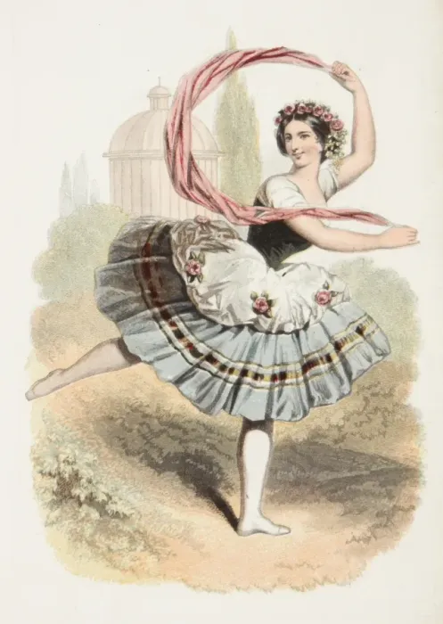 Framed Print : Ballerina. A ballerina dancing amid classical scenery Framed Print : Ballerina. A ballerina dancing amid classical scenery