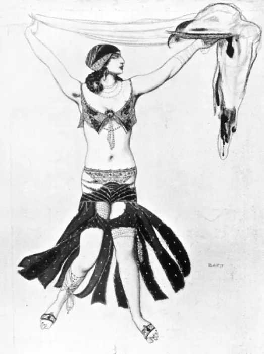 Framed Print : Ballet Russes / Salome Framed Print : Ballet Russes / Salome