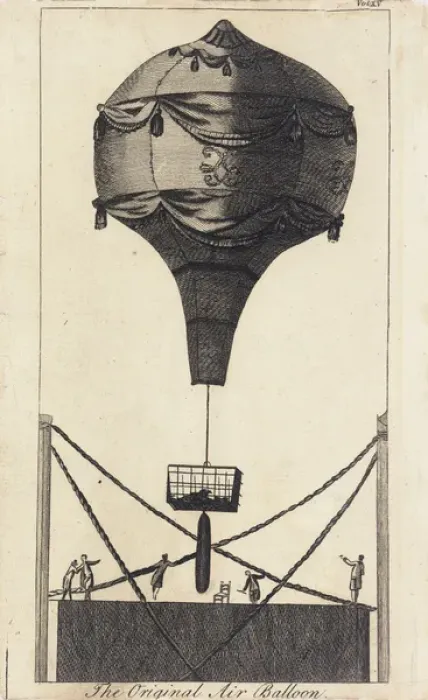Framed Print : Balloon built at Versailles Framed Print : Balloon built at Versailles