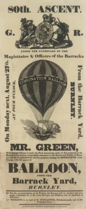 Framed Print : Balloon event, Charles Green Framed Print : Balloon event, Charles Green