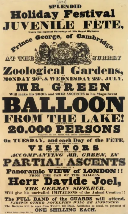 Framed Print : Balloon event, Charles Green Framed Print : Balloon event, Charles Green