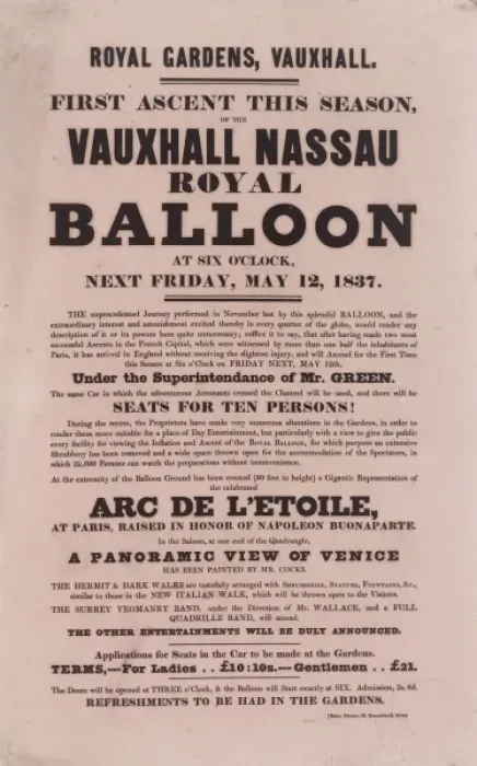 Framed Print : Balloon event, Charles Green Framed Print : Balloon event, Charles Green