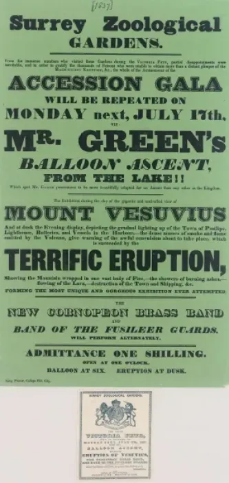 Framed Print : Balloon event, Charles Green Framed Print : Balloon event, Charles Green