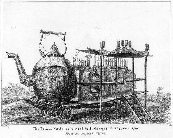 The Balloon Kettle as it stood in St George
