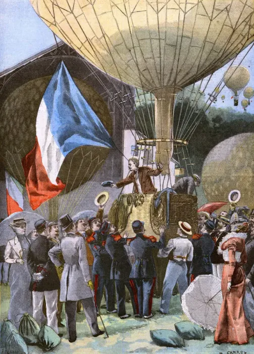 Framed Print : Balloon rally, Vincennes, Paris, France Framed Print : Balloon rally, Vincennes, Paris, France