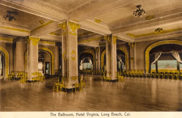 Framed Print : Ballroom, Hotel Virginia, Long Beach, California, USA Framed Print : Ballroom, Hotel Virginia, Long Beach, California, USA