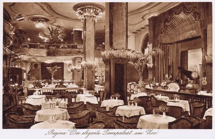 Framed Print : Ballroom - restaurant of the Regina Palast, Charlottenburg Framed Print : Ballroom - restaurant of the Regina Palast, Charlottenburg