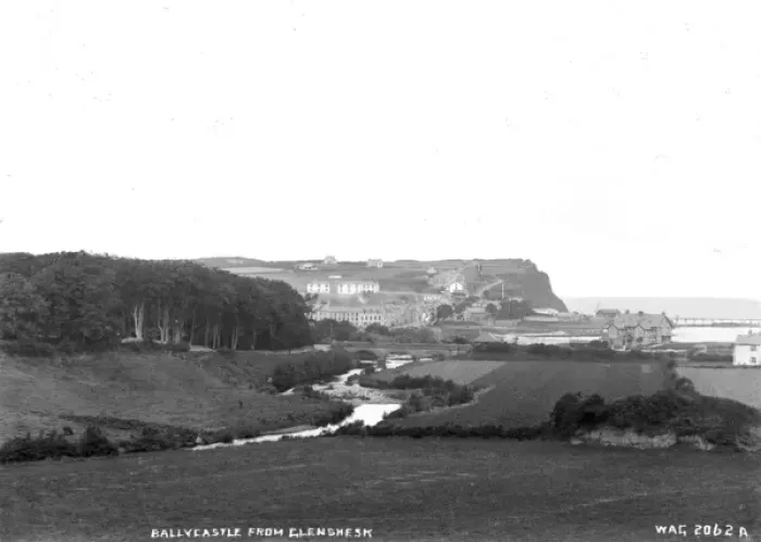 Framed Print : Ballycastle from Glenshesk Framed Print : Ballycastle from Glenshesk