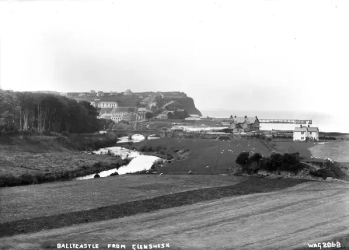 Framed Print : Ballycastle from Glenshesk Framed Print : Ballycastle from Glenshesk