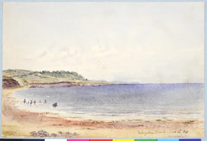 Framed Print : Ballyholme Strand Framed Print : Ballyholme Strand