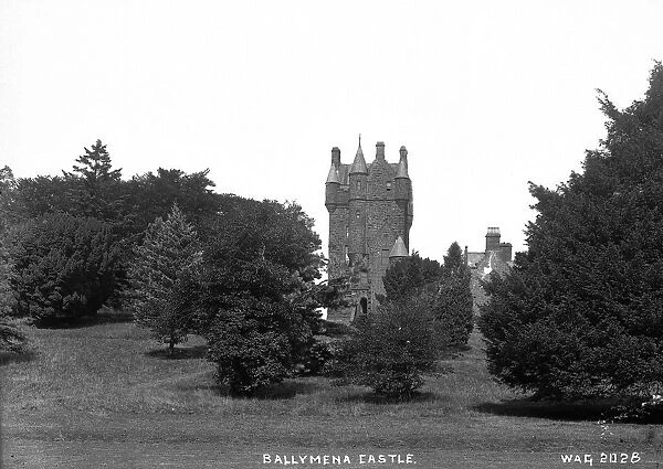 Ballymena Castle - a view taken from the grounds