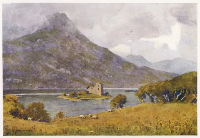 Framed Print : Ballynahinch Castle 1916 Framed Print : Ballynahinch Castle 1916