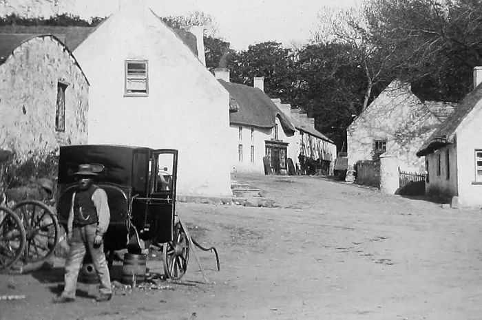 Framed Print : Ballynure early 1900s Framed Print : Ballynure early 1900s
