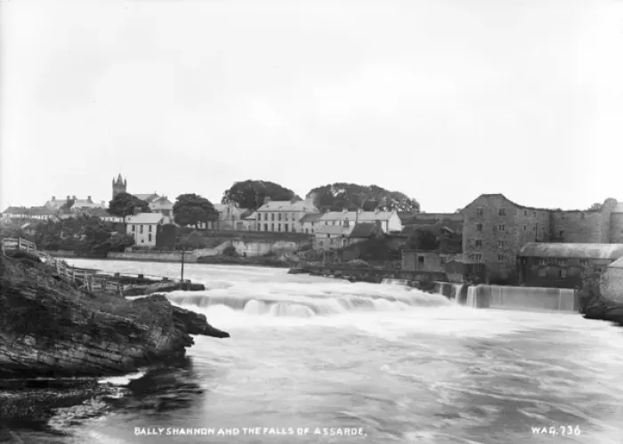 Framed Print : Ballyshannon and the Falls of Assarde Framed Print : Ballyshannon and the Falls of Assarde