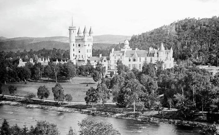 Framed Print : Balmoral Castle, Victorian period Framed Print : Balmoral Castle, Victorian period
