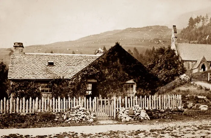 Framed Print : Balquhidder Post Office, Scotland Framed Print : Balquhidder Post Office, Scotland