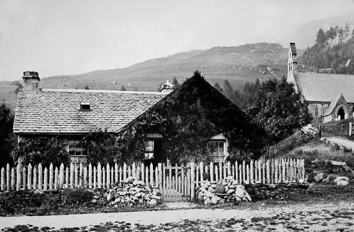 Framed Print : Balquhidder Post Office, Victorian period Framed Print : Balquhidder Post Office, Victorian period