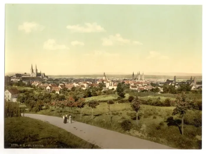Framed Print : Bamberg, general view, Bavaria, Germany Framed Print : Bamberg, general view, Bavaria, Germany