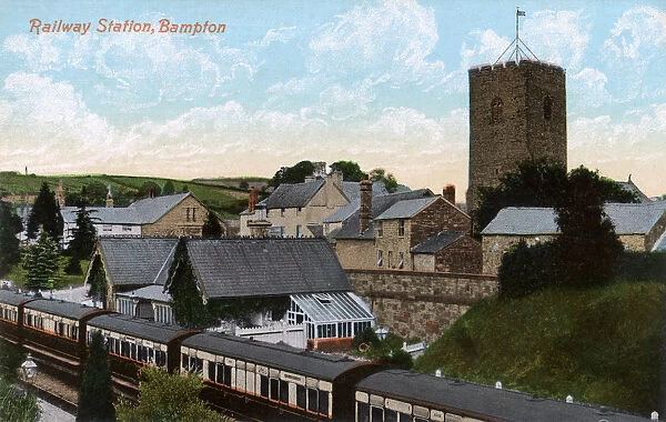 Bampton, Devon - The Railway Station