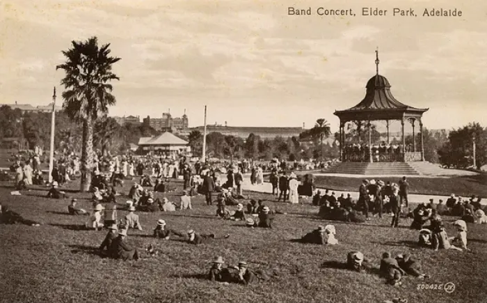 Framed Print : Band Concert in Elder Park, Adelaide, Australia Framed Print : Band Concert in Elder Park, Adelaide, Australia