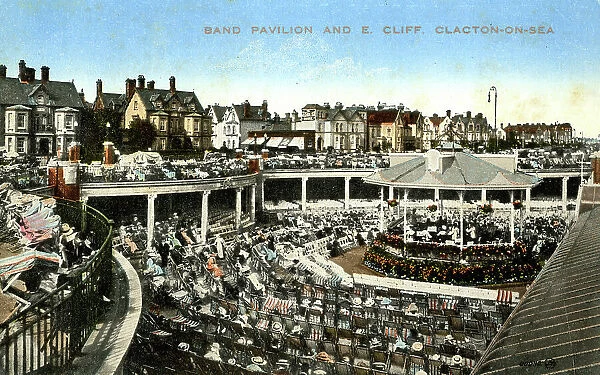 Band Pavilion and East Cliff, Clacton-on-Sea, Essex