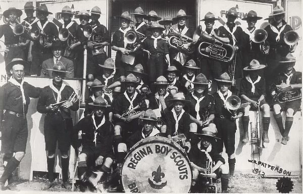 Band of the Regina Boy Scouts Troop, Canada