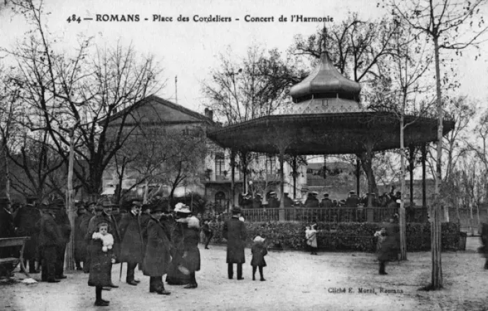 Framed Print : Bandstand, France Framed Print : Bandstand, France