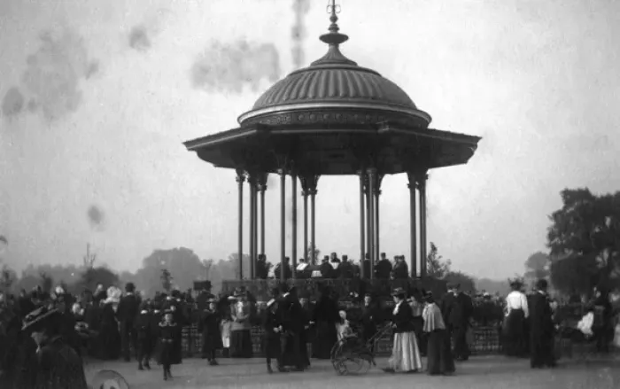 Framed Print : Bandstand, Reigate ? Framed Print : Bandstand, Reigate ?